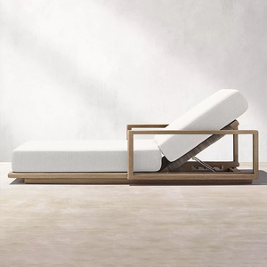 Chaise <span class=keywords><strong>de</strong></span> soleil <span class=keywords><strong>de</strong></span> jardin personnalisée nordique chaise tissée corde teck chaise <span class=keywords><strong>de</strong></span> <span class=keywords><strong>plage</strong></span> La Sala <span class=keywords><strong>De</strong></span> Estar piscine mobilier d'extérieur Set Chaise <span class=keywords><strong>de</strong></span> <span class=keywords><strong>plage</strong></span> en teck - Product Image 3