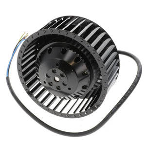 Ventilateur centrifuge 140 mm avec impeller motorisé 115 V 195 W 2200 tr/min, refroidissement haute vitesse avec protection contre les surcharges thermiques, câbles de connexion - Product Image 1