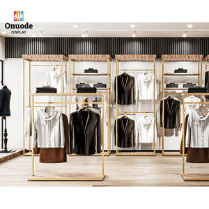 Exhibidores de Ropa Metálicos Personalizados, de Pared, Tipo Isla, para Tiendas de Ropa, Soluciones de Diseño para Comercios - Product Image 3