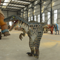 Costume de dinosaure animatronique portable, équipement de simulation de dinosaure fabriqué en Chine