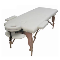 Table de Massage Portable Légère à 2 Sections avec Sac de Transport