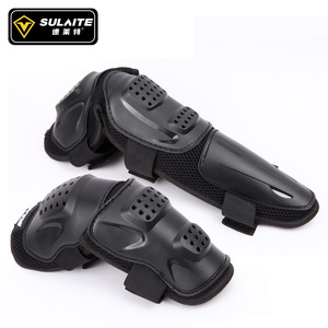 Sulaite - Protectores de Codo y Rodilla Negros con Absorción de Impactos para Adultos, Equipo de Protección Deportiva para Exteriores - Product Image 3