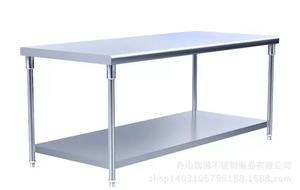 VICTORY KITCHEN Établi en acier inoxydable 304 de haute qualité Table en inox pour équipement de boulangerie Fournitures pour hôtels et restaurants Chine - Product Image 3
