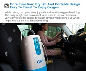 Olijf Meidical Concentradora De Oxigeno 3l Batterij Operad Draagbare Zuurstofconcentrator - Product Image 4