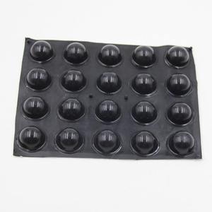 Bantalan kaki karet silikon berperekat, ukuran kustom meja kursi getaran menyerap kaki - Product Image 4