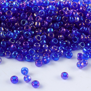 2mm Transparent Rainbow Rocailles Premium Crystal Seed Beads Perles rondes <span class=keywords><strong>en</strong></span> verre pour la fabrication de bijoux Art Craft Beading Pearl - Product Image 4