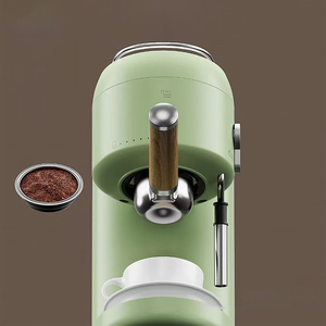 Máquina de Espresso de 20 Bares al por Mayor de Fábrica |   <span class=keywords><strong>Cafetera</strong></span> Portátil de Acero Inoxidable con Calentador de Tazas para Uso en el Hogar y la Oficina - Product Image 3