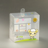Transparente box kunststoff PVC verpackung box freies probe angepasst transparent kunststoff box