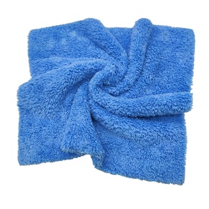 Toalla de Microfibra Personalizada sin Bordes para Secado de Autos, 4 Piezas, 500 Gsm, para Limpiar Autos - Product Image 4