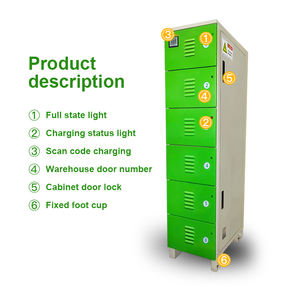 Electric Motorcycle Battery Swapping <strong>Charging</strong> <strong>Station</strong> Cabinet <strong>E</strong>-<strong>bike</strong> <strong>E</strong>-scooter Battery Rental Cabinet Battery Sharing - Product Image 4
