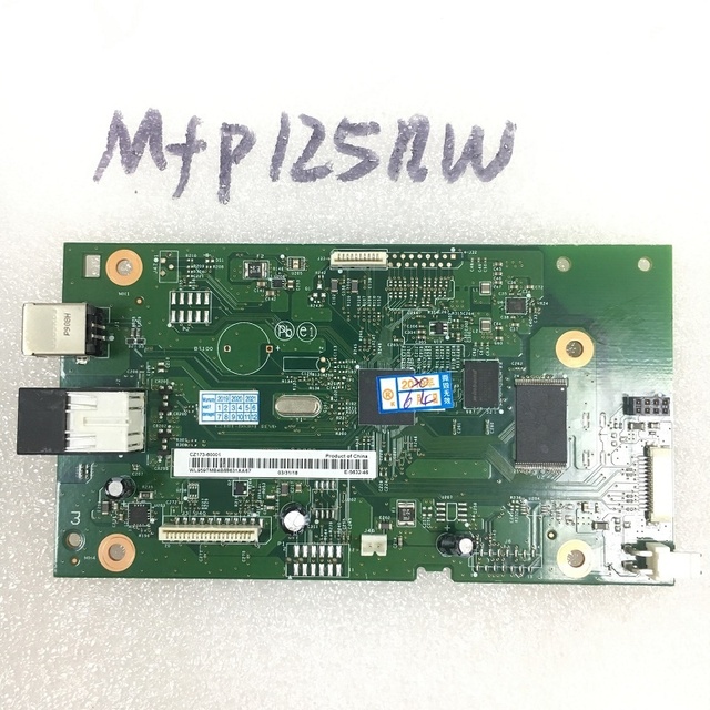 Wholesale Formatter Board Mainboard for HP Pro MFP M125nw M126nw Printer Universal Motherboards Repair Part No CZ173-60001