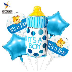 Baby Shower rosa blu Gender Reveal palloncino set It is a Boy Girl Event Party Baby Shower palloncini fornitore di feste - Product Image 4