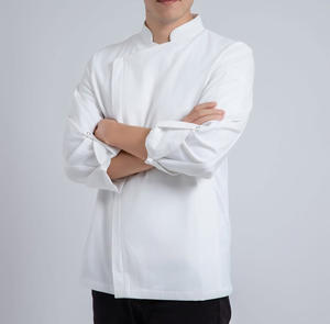 Été <span class=keywords><strong>Restauration</strong></span> Chef Travail Uniforme Manches Courtes Épaissie Hôtel Cuisine Spécial Automne Hiver Vêtements - Product Image 4