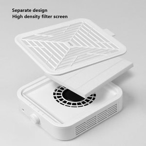 Aspirateur à poussière pour ongles électrique à vitesse réglable 120W, puissant, professionnel, équipement de manucure pour salon de beauté - Product Image 3