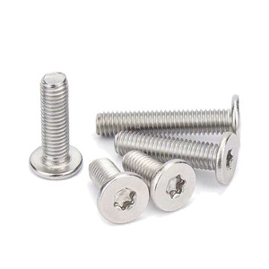 304 Stainless Steel Torx Head Flat Head Screws M2 M3 M4 M5 CM Plum Blossom Standard Grade 10.9 12.9 Passivated - Product Image 2