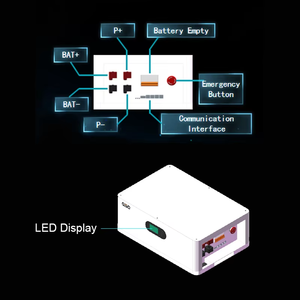 51,2 V 5KWH 10KWH 15KWH 20KWH stapelbare Lithium batterie Home Batterie pack Hochspannung Solar Home System Energie speicher - Product Image 6