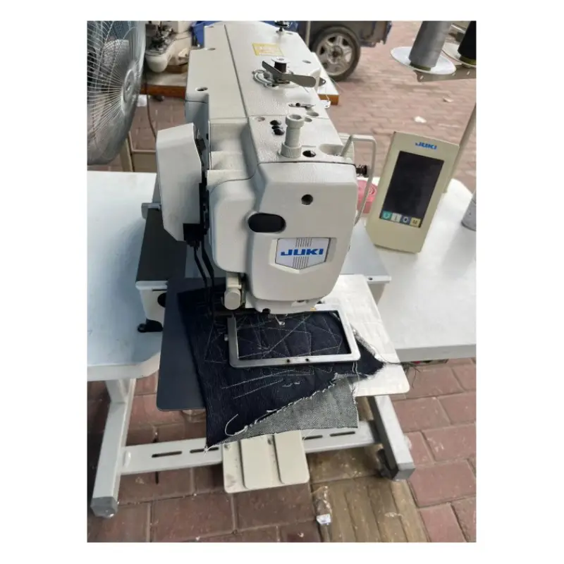 Venta caliente de segunda mano de alta calidad marca japonesa jukis AMS 210-1306 máquina de coser industrial para la venta a bajo precio