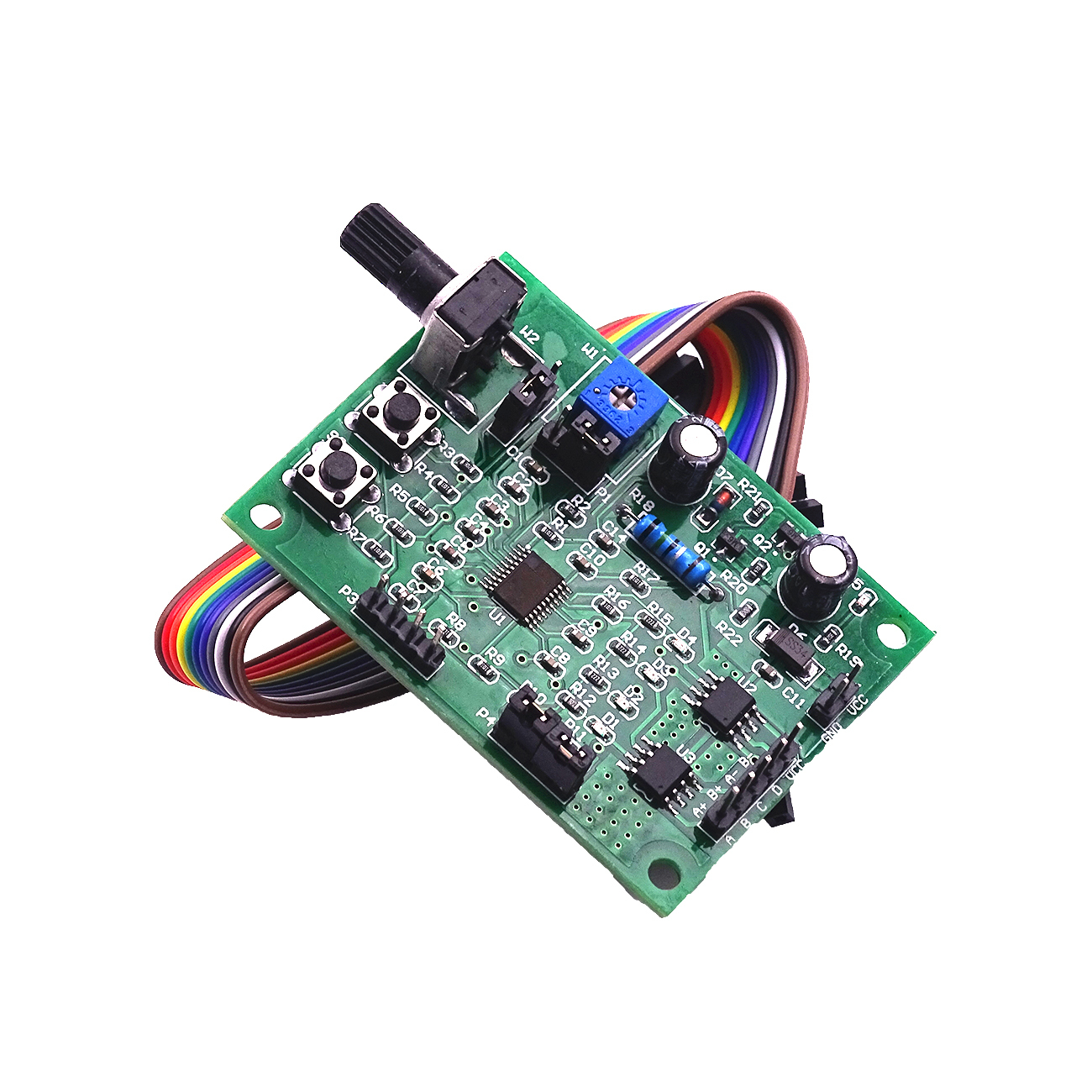 DC 5V-12V 6V Драйвер шагового двигателя мини 2-фазный 4-проводной 4-фазный 5-проводной Многофункциональный Шаг регулятор скорости вращения двигателя, зарядная Модульная плата