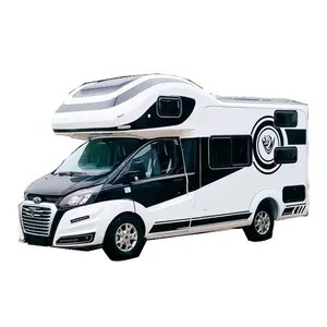 Cozy Euro V Diesel Fuel Type Mini Semi-trailer Motorhome, Family sedan, Recreational Vehicle Off-road Camper Trailer For Sale