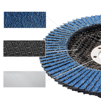 Disque à lamelles professionnel DONGTAI 4 pouces 100 mm, disques abrasifs à dos en fibre, disques de ponçage pour meuleuse d'angle, personnalisation OBM ODM OEM