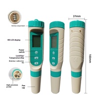 Qualité de l'eau multi-paramètres 7-en-1 pour stylo de test Conductivité EC ORP pH Salinité TDS Testeur