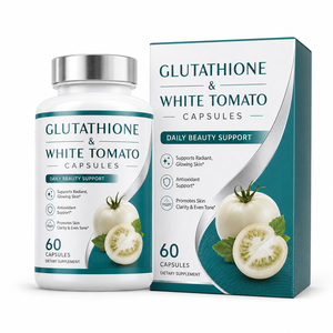 Formula <span class=keywords><strong>di</strong></span> Bellezza Avanzata 8-in-1 con Glutatione 500mg e Integratore <span class=keywords><strong>di</strong></span> Pomodoro Bianco per Marchi <span class=keywords><strong>di</strong></span> Benessere USA ed EU, Etichetta Privata - Product Image 1