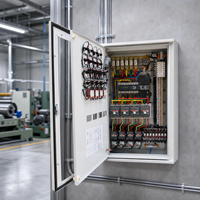 Boîtier de distribution basse tension mural sur mesure en acier inoxydable 380V pour le contrôle de puissance dans l'exploitation minière