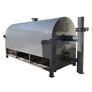 High Efficiency CE BBQ Charcoal Making Oven Household Waste Rdf Charcoal Carbonized Furnace