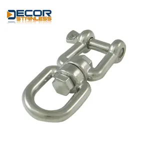 Excellent Quality Safety Protection Supplier customization 316 / 304 stainless steel swivel eye to jaw
