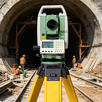 Station totale FOIF RTS102R10, instrument de topographie avec grand écran LCD, haute précision, station sans réflecteur pour l'ingénierie et la topographie