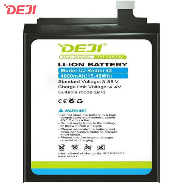 Good Quality Replacement Battery for xiaomi Redmi NOTE 4X BN43