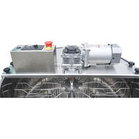 Extracteur de miel électrique 8 cadres en acier inoxydable, centrifugeuse, agitateur, séparateur de miel et de cire, équipement de rotation des rames de ruche