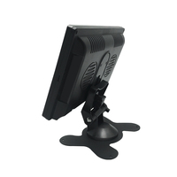 Moniteur de voiture SeemeTech portable 7 pouces IPS LCD VGA TV 4-en-1 4:3 avec aide au recul, télécommande, basé sur Linux, garantie 1 an