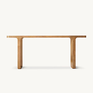 Table <span class=keywords><strong>Console</strong></span> en <span class=keywords><strong>bois</strong></span> massif de luxe nordique Simple concepteur moderne convertible mur étroit pour la maison hôtel salon utilisation pour chambre - Product Image 6