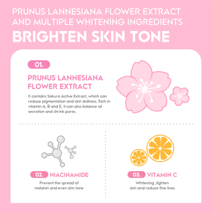 LAIKOU ญี่ปุ่น ซากุระ 25 กรัม เอสเซนส์ครีมบำรุงผิวหน้า เอสเซนส์ใส ครีมบำรุงผิวกาย สเนลครีม เชอร์รี่ ครีมบำรุงผิวหน้าลดเลือนริ้วรอย - Product Image 6