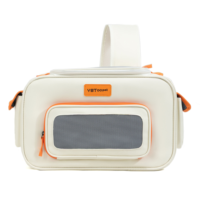 Sac à dos portable pour animaux de compagnie, de bonne qualité, neuf, carré, solide, avec fermeture éclair, en tissu Oxford, respirant, pour hamster, lapin, chaton, chiot