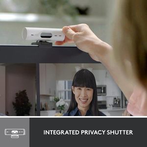 <span class=keywords><strong>Logi</strong></span>-tech Brio 500 Webcam Full <span class=keywords><strong>HD</strong></span> Correction automatique de la lumière Double réduction de bruit Microphones Couverture de confidentialité Micro-soft Teams USB - Product Image 6