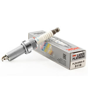 หัวเทียน NGK อะไหล่จุดระเบิดเครื่องยนต์ 5118 PLZKAR6A-11 สำหรับนิสสัน <span class=keywords><strong>1.6</strong></span> ปี 2012- ขึ้นไป, 2 ปี 2006-2012 OEM BOC1093002011,7701065085 - Product Image 1