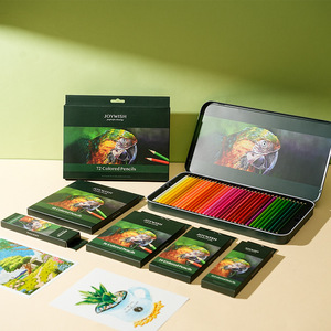 Juego de Lápices de Colores a Base de Aceite de 12, 18, 24, <span class=keywords><strong>36</strong></span>, 48 y 72 Colores para Dibujar, Mezclar y Sobreponer, Materiales de Arte para Principiantes - Product Image 2