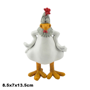 Regalos Originales, Divertida Estatua <span class=keywords><strong>de</strong></span> Gallina, Figura <span class=keywords><strong>de</strong></span> Gallina <span class=keywords><strong>de</strong></span> Resina, Decoración <span class=keywords><strong>de</strong></span> Escritorio <span class=keywords><strong>de</strong></span> Animales, Adorno <span class=keywords><strong>de</strong></span> Gallo <span class=keywords><strong>de</strong></span> Resina para Niños, Decoración del Hogar - Product Image 3