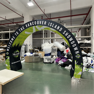 Arco <span class=keywords><strong>de</strong></span> Meta Personalizado <span class=keywords><strong>de</strong></span> Metal para Publicidad, Puertas Impresas Bajo Demanda, Decoración <span class=keywords><strong>de</strong></span> Puertas <span class=keywords><strong>de</strong></span> Tela para Eventos - Product Image 4