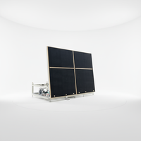 Max. Table de découpe de verre manuelle et automatique 2200*3200 mm avec rotation à 360 degrés et retournement à 90 degrés, à flottation pneumatique