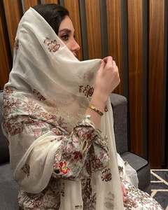 手工串珠镂空刺绣科威特马卡瓦尔斋月长袍迪拜风格刺绣镂空长袍连衣裙适合开斋节庆祝 - Product Image 5