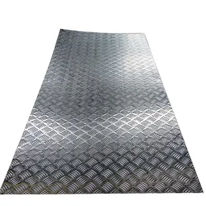 美国材料试验学会5005 5010 5050防滑铝方格板5154 5454合金铝金刚石板五肋图案铝板