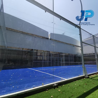 Lapangan Padel Panoramic Terlaris, Lapangan Tenis Padel Luar Ruangan untuk Dijual, Beli Lapangan Padel