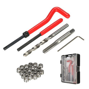 Haute qualité 25 pièces M2M3M4M5M6M8M10M12 Helicoils Kit de réparation de filetage ensembles d'outils - Product Image 2