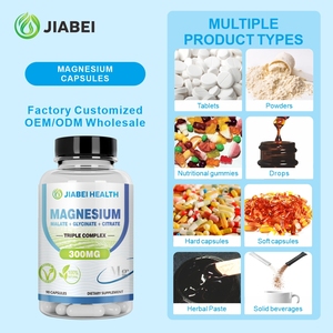 Suplemen Herbal OEM/ODM pabrik mendukung kapsul Magnesium saraf Kesehatan - Product Image 2