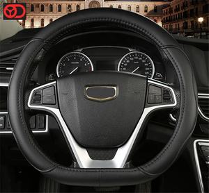 Cubierta del <span class=keywords><strong>volante</strong></span> del coche Fabricación directa <span class=keywords><strong>Tipo</strong></span> <span class=keywords><strong>D</strong></span> Cubierta del <span class=keywords><strong>volante</strong></span> de cuero genuino para accesorios del coche - Product Image 2