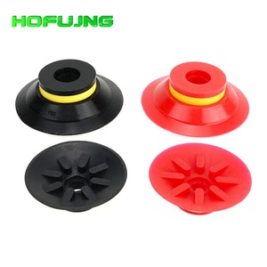 HOFUJNG VF15/20/25/30/40 Series Flat Vacuum <b>Suction</b> Cup NBR Material Black and Red Transparent Nozzle - Product Image 6