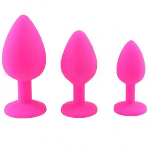 XIAER Factory Latest Multicolor Silicone Anal Toys Butt Plug Anal Probe Plug